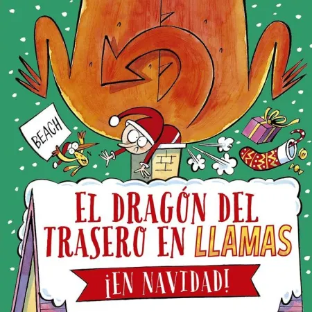 El Dragón del Trasero en Llamas,¡En Navidad!