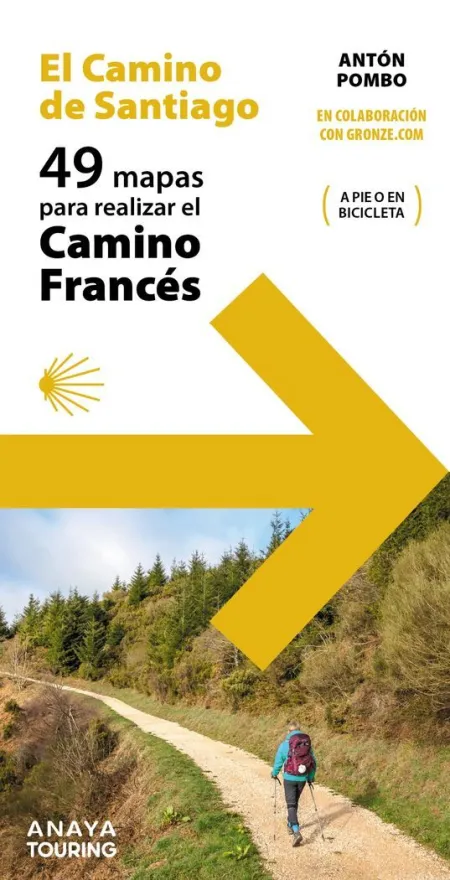 49 Mapas para Realizar el Camino de Santiago. Camino Francés