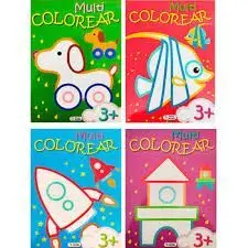 Multi Colorear +3 Años (4 Titulos)