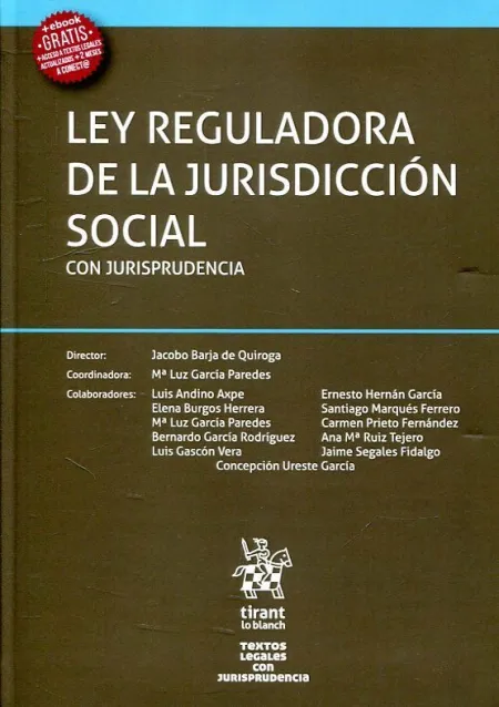 Ley Reguladora de la Jurisdiccion Social con Jurisprudencia
