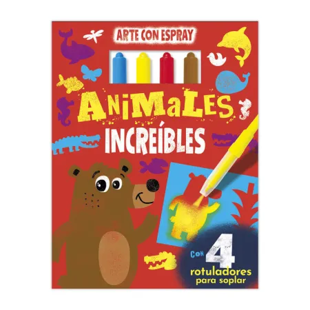 Animales Increibles. arte con Espray