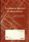 ESTUDIOS DE DERECHO OBLIGACIONES (2 VOL.)