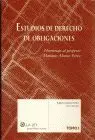 Estudios de Derecho Obligaciones (2 Vol. )