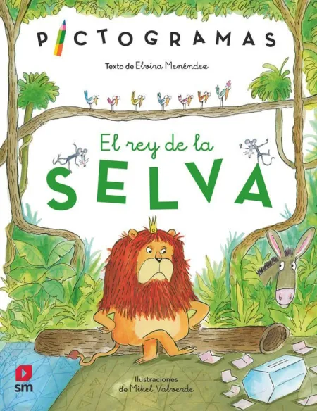 El Rey de la Selva. Pictogramas