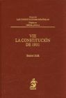CONSTITUCION DE 1931, LA TOMO VII
