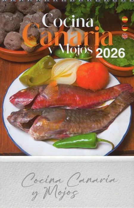 Calendario Cocina Canaria y Mojos 2027 (Sobremesa)