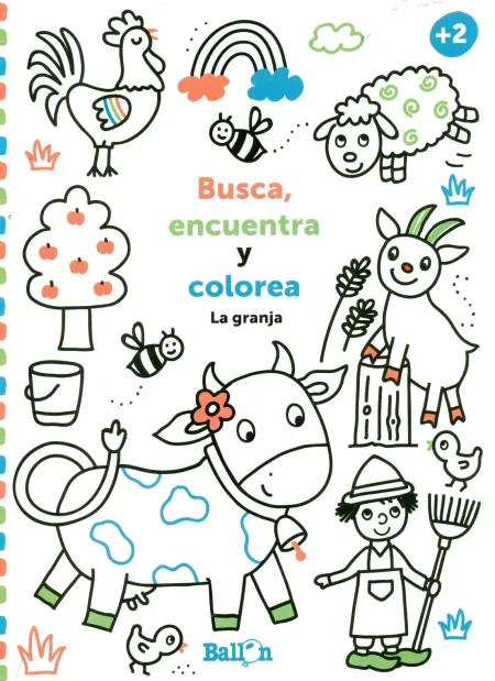 La Granja. Busca, Encuentra y Colorea +2