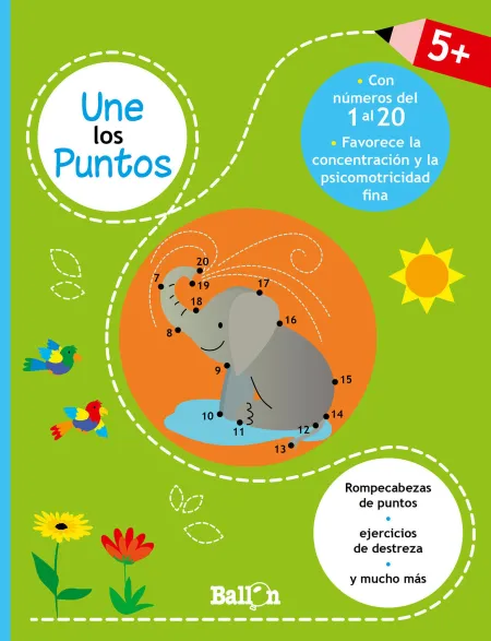 Une los Puntos. Con Números del 1 Al 20