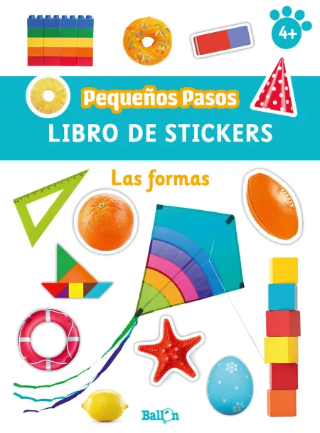 Pequeños Pasos. Libro de Stickers. Las Formas