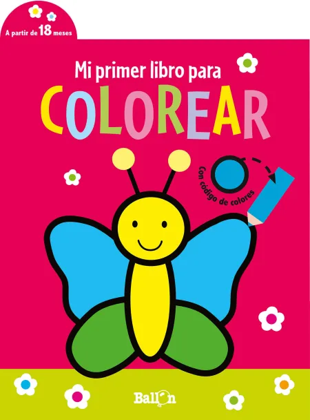 Mi Primer Libro para Colorear - Mariposa