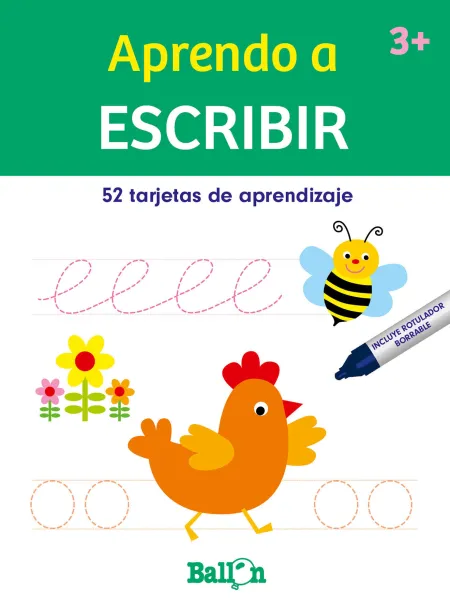 Aprendo a Escribir - 52 Tarjetas (Caja)