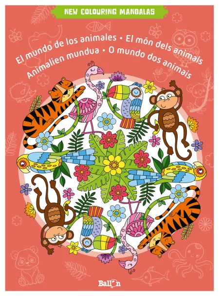 New Colouring Mandalas-Mundo de los Animales