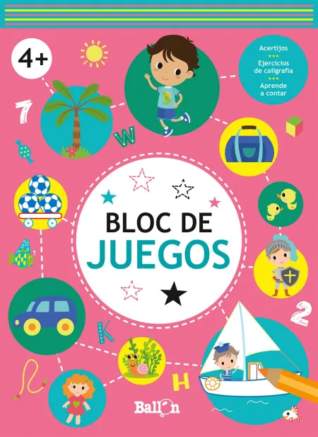 Bloc de Juegos. 4 Años