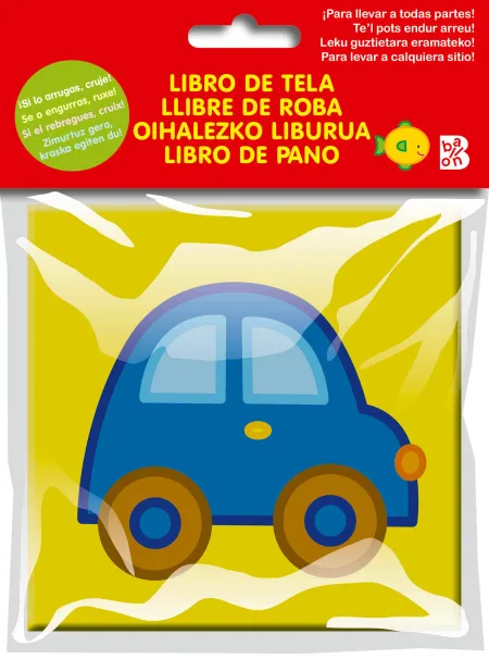 Coche Libro de Tela