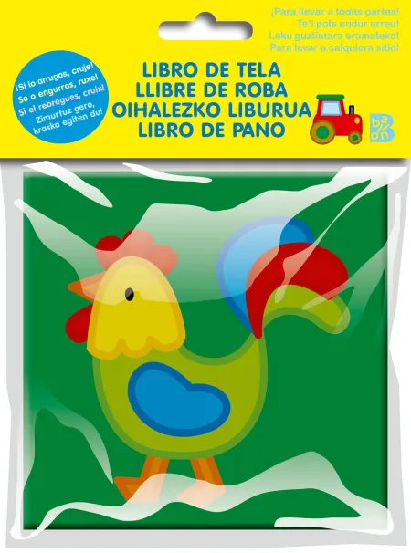 Gallo Libro de Tela
