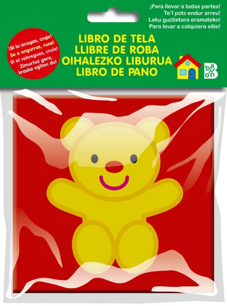 Osito Libro de Tela