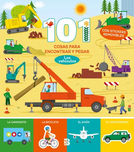 101 Cosas para Encontrar y Pegar - Vehículos