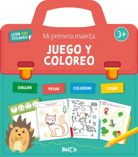 Mi Primera Maleta Juego y Coloreo +3