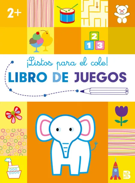 Listos para el Cole! Libro de Juegos 2 Años