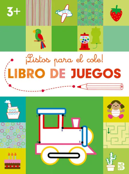 Listos para el Cole - Libro de Juegos 3 Años