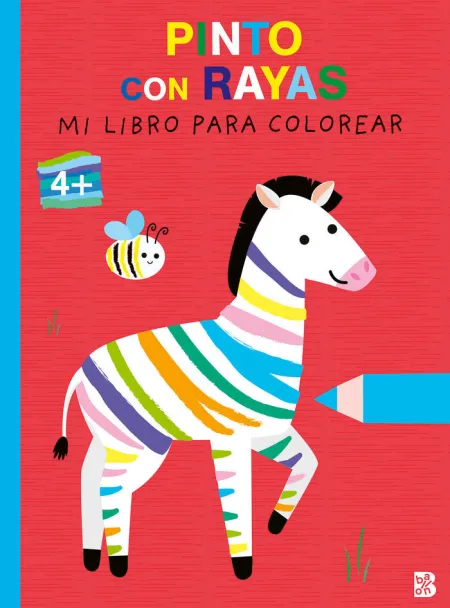 Pinto con Rayas. Mi Libro para Colorear