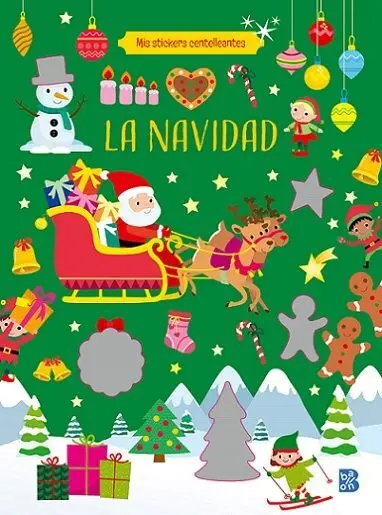 Mis Stickers Centelleantes. La Navidad