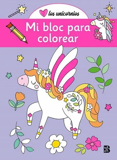Unicornios. Mi Bloc para Colorear