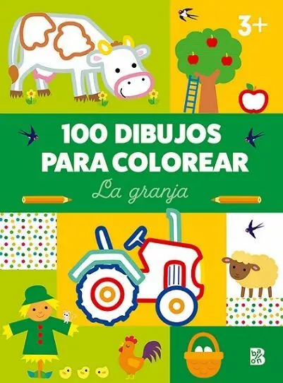 100 Dibujos para Colorear. La Granja