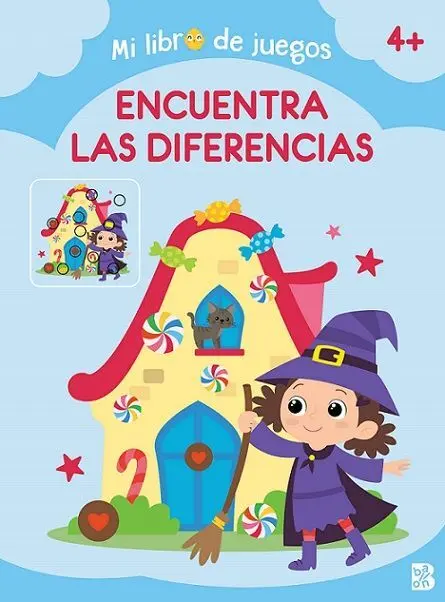 Encuentra las Diferencias. Mi Libro de Juegos 4 Años