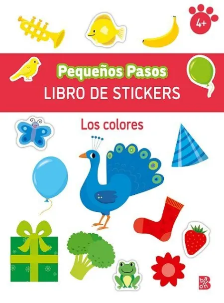 Pequeños Pasos Libro Stickers. Los Colores
