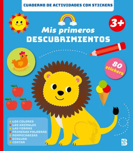 Mis Primeros Descubrimientos. 3 Años. Cuaderno de Actividades con Stickers