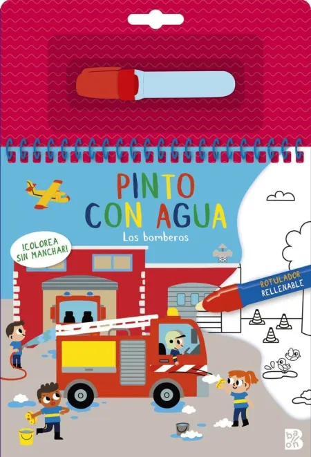 Pinto con Agua. Los Bomberos