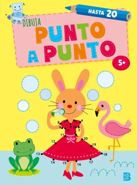 Dibuja Punto a Punto Hasta 20. +5