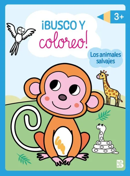 Busco y Coloreo. Los Animales Salvajes +3