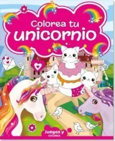 Colorea tu Unicornio 02