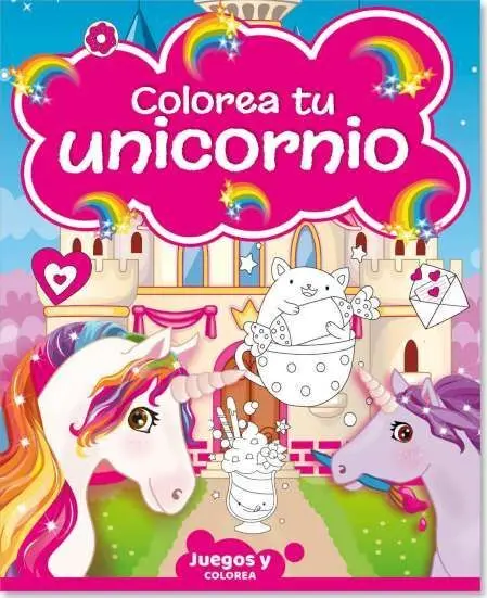 Colorea tu Unicornio 04
