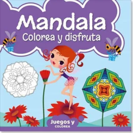 Mandala. Colorea y Disfruta. Juegos y Colorea