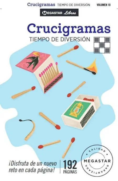 Bloc de Crucigramas 10. Tiempos de Diversión