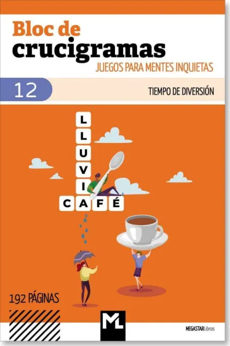 Bloc de Crucigramas 12 Tiempos de Diversión
