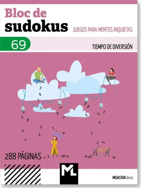 Bloc de Sudoku. Juegos para Mentes Inquietas 69