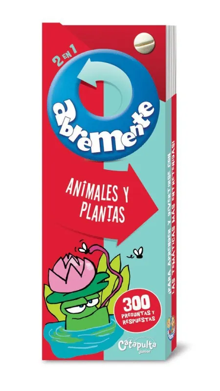 Abremente 2 en 1. Animales y Plantas