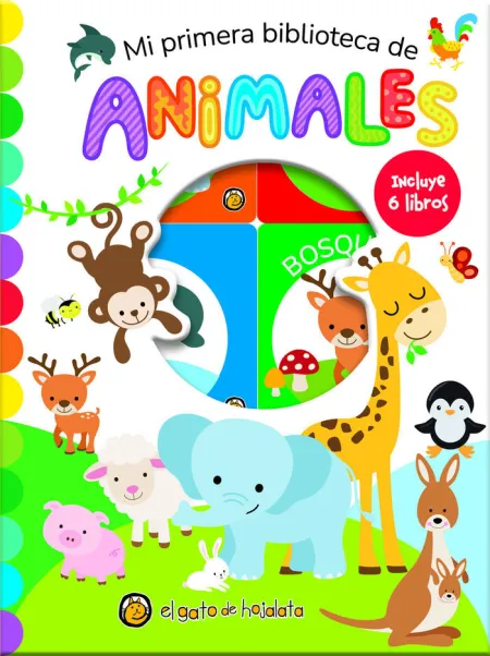 Mi Primera Biblioteca de Animales (6 Libros)