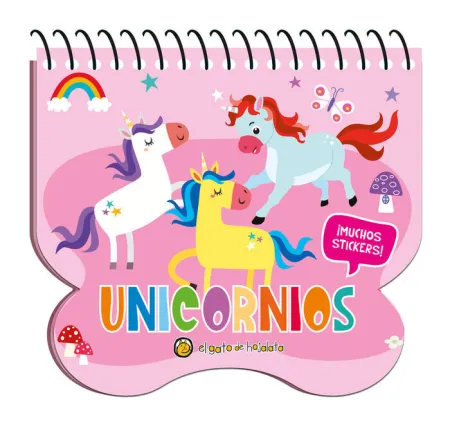 Unicornios. Colorea y Pega