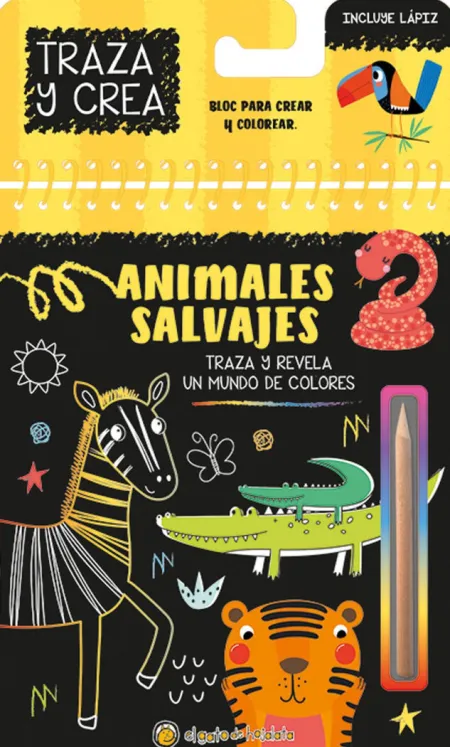 Animales Salvajes. Traza y Crea