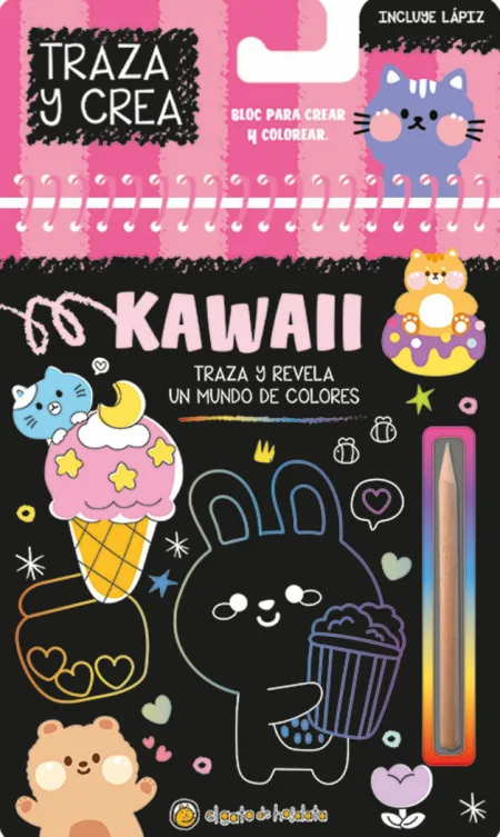 Kawaii. Traza y Crea