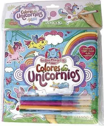 Colores de Unicornios. Gotas Mágicas