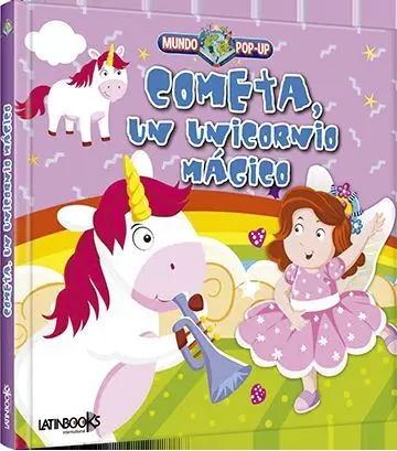 Cometa un Unicornio Magico. Mundo Pop Up