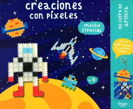 Creaciones con Pixeles. Misión Espacial (Caja)