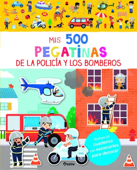 Mis 500 Pegatinas de la Policia y los Bomberos
