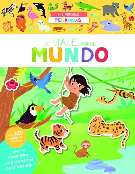 De Viaje por el Mundo. Mis Primeras Pegatinas